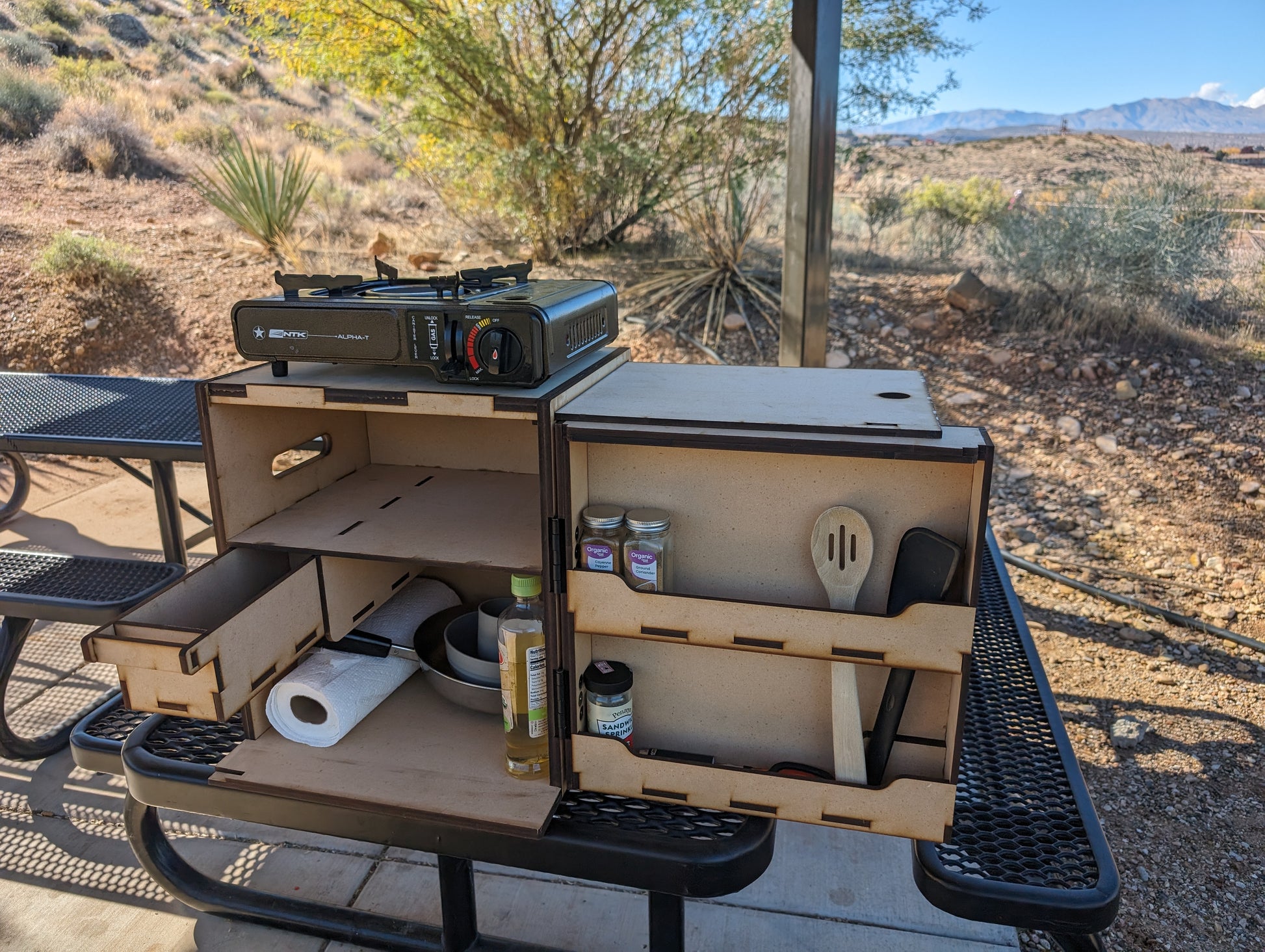 Mini Chuck Box Camping Kitchen by Anser – Anser Gear