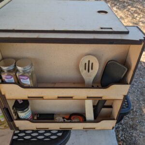 Mini Chuck Box Camping Kitchen by Anser
